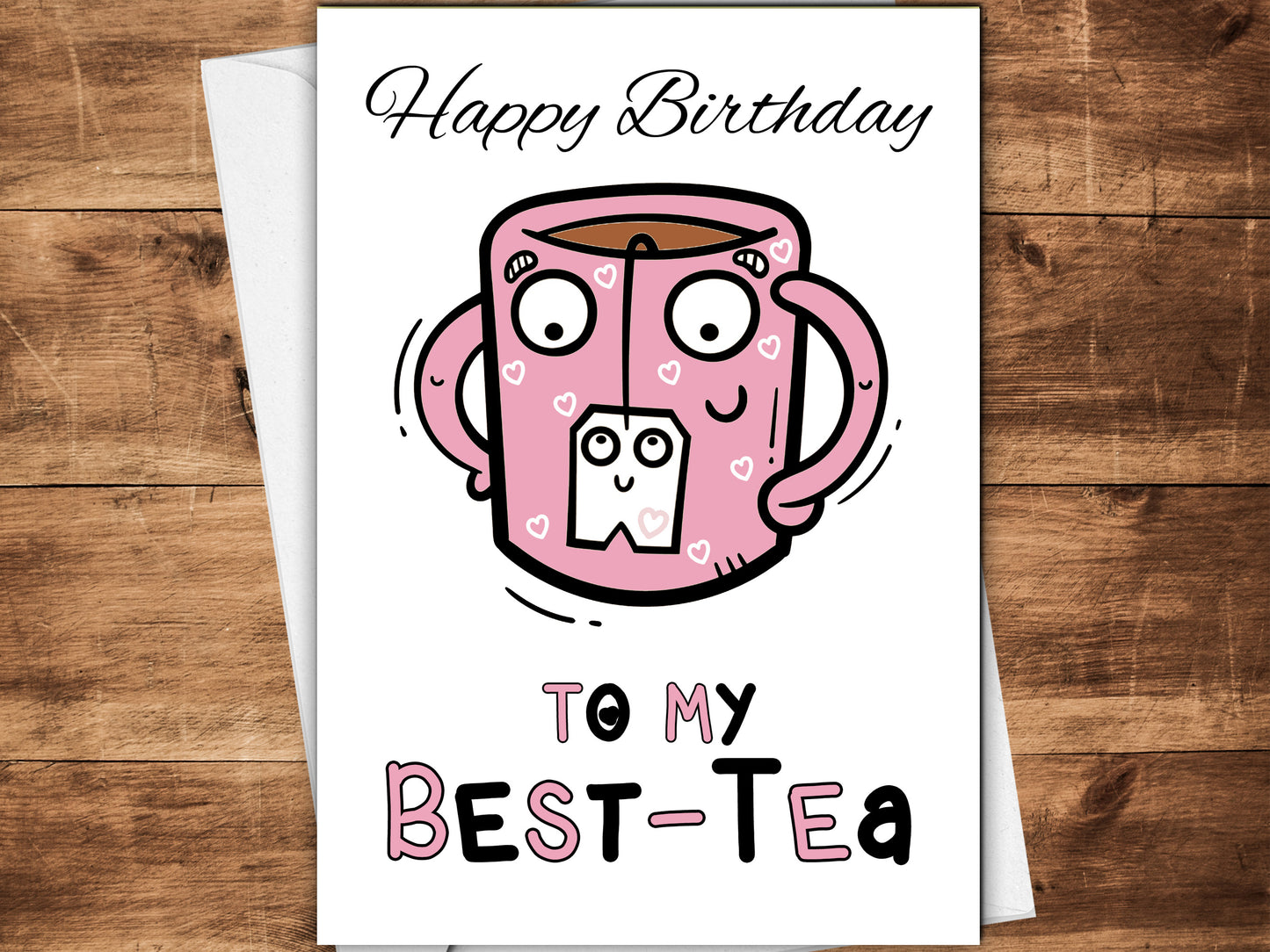 Best Tea Birthday Card