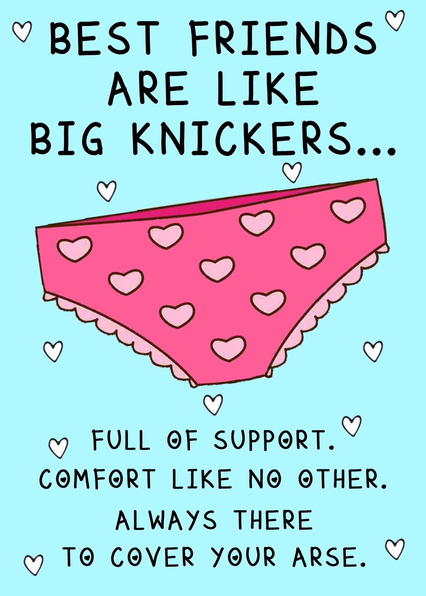 Best Friends Big Knickers Cards