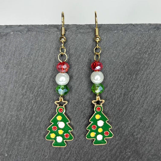 Christmas Tree Earrings