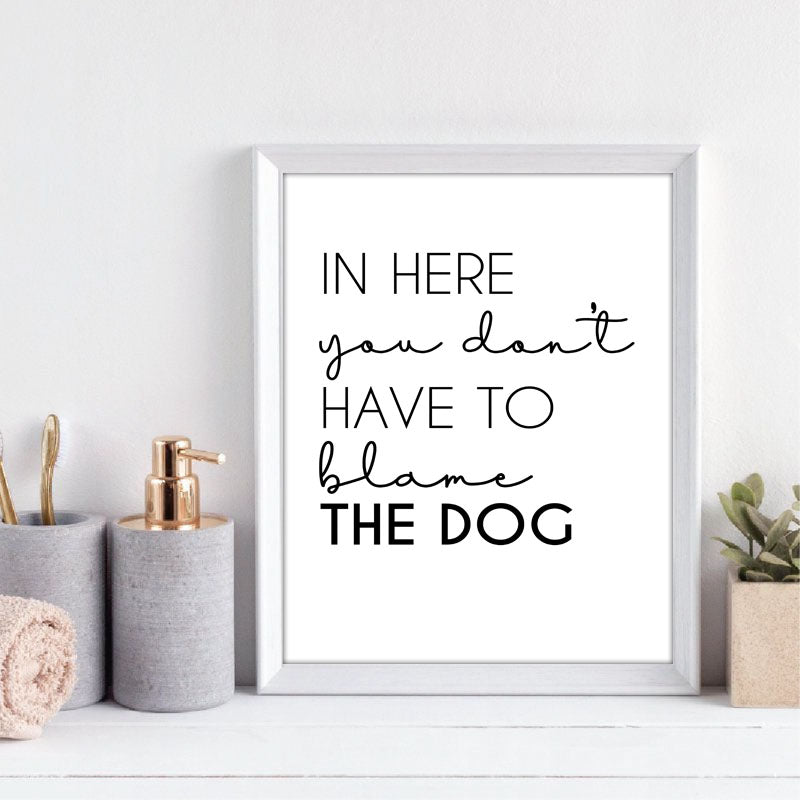 Bathroom Quote Prints