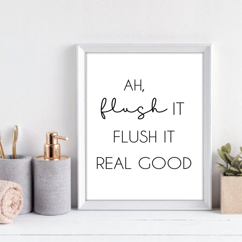 Bathroom Quote Prints