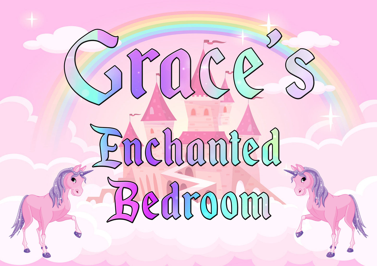 Children's Enchanted Bedroom Prints