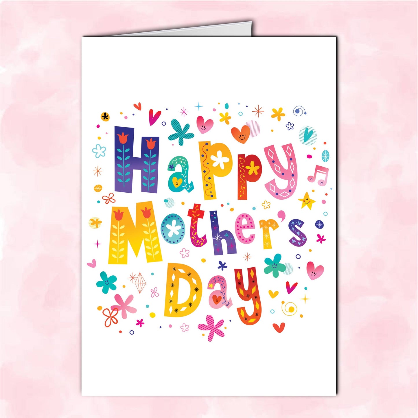 Colourful Happy Mother's Day Card