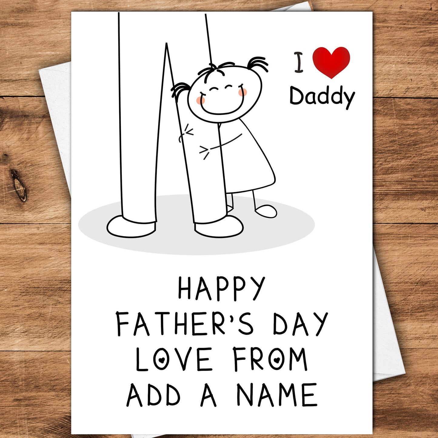 I Love Daddy Cards