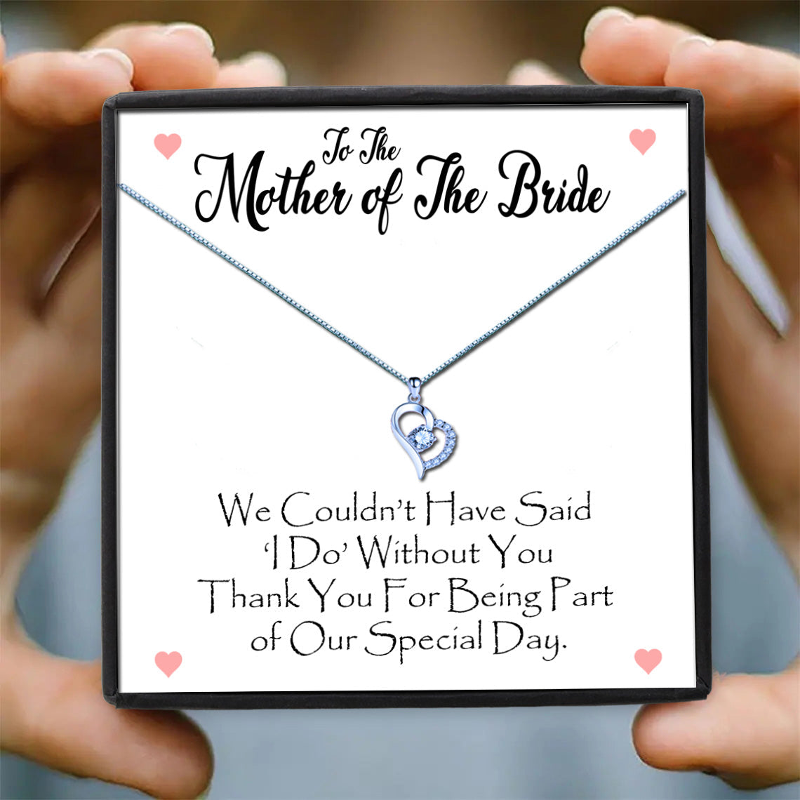 Thank You Mother of The Bride Necklaces