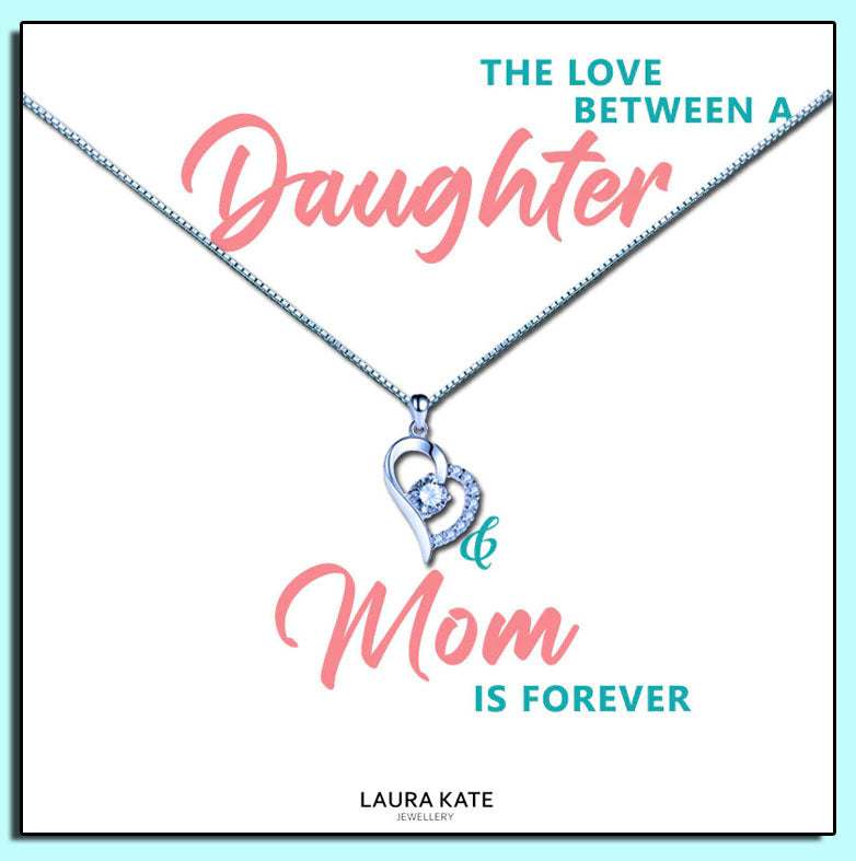 Mother - The Love Between Message Necklace