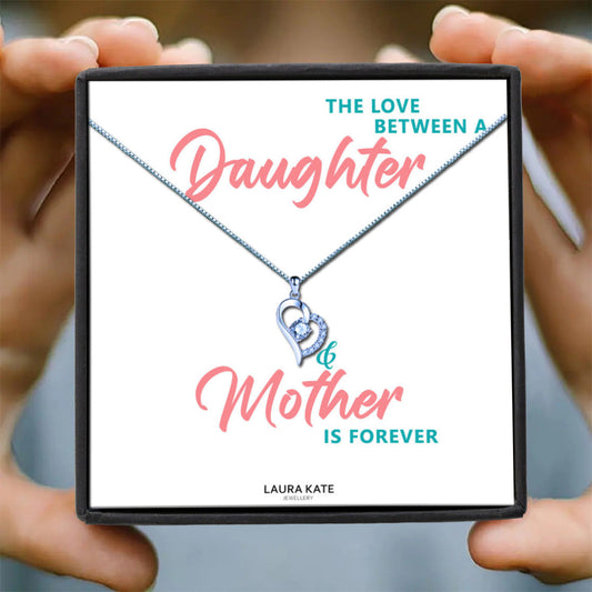 Mother - The Love Between Message Necklace