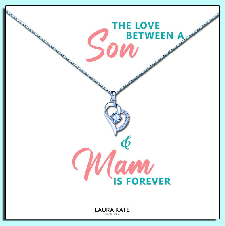 Mother - The Love Between Message Necklace