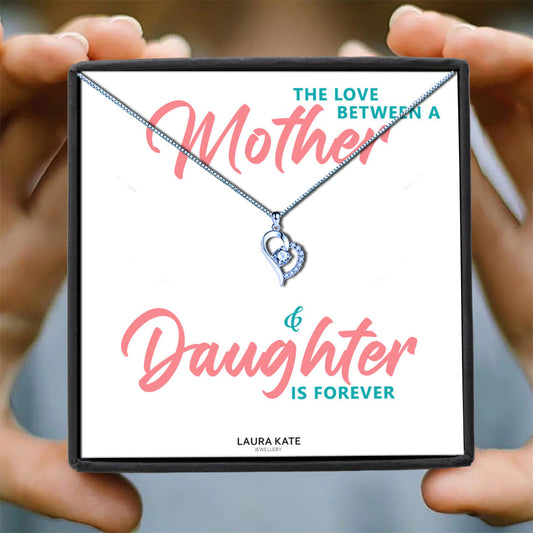 The Love Between Mother & Daughter Message Necklaces