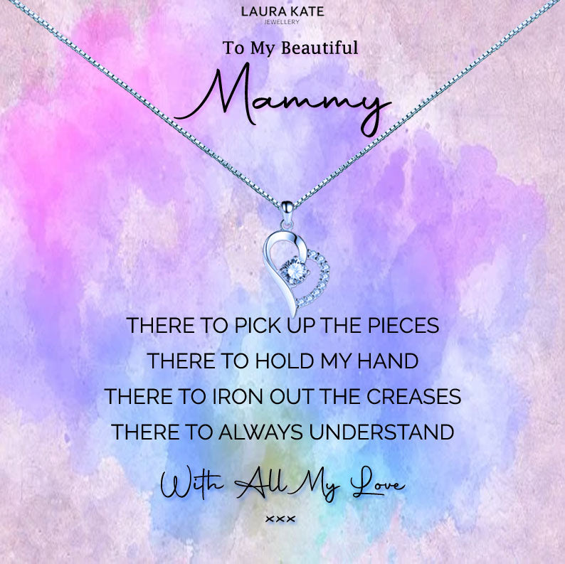 Beautiful Mother - Watercolour Message Necklace