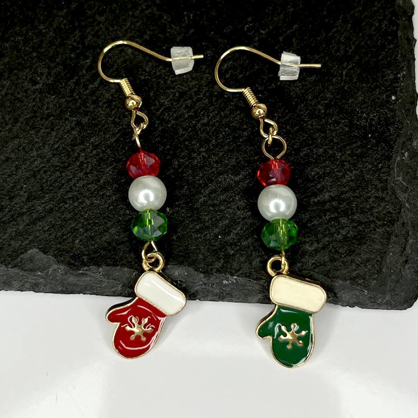 Christmas Mittens Earrings