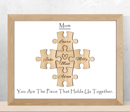 Mother's Day Personalised Family Prints