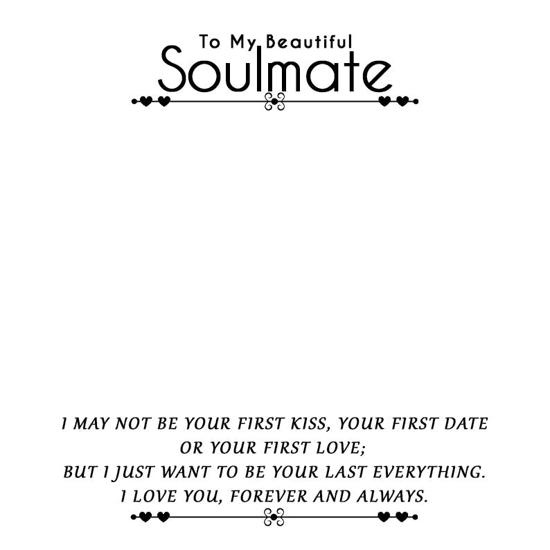 Soulmate Last Everything Message Necklaces