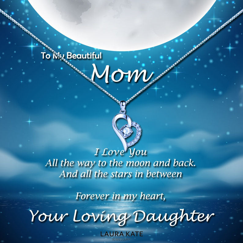 Beautiful Mother - Moonlight Message Necklace