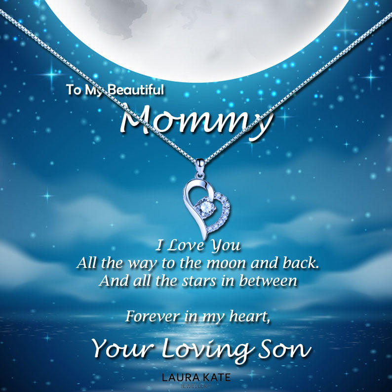 Beautiful Mother - Moonlight Message Necklace