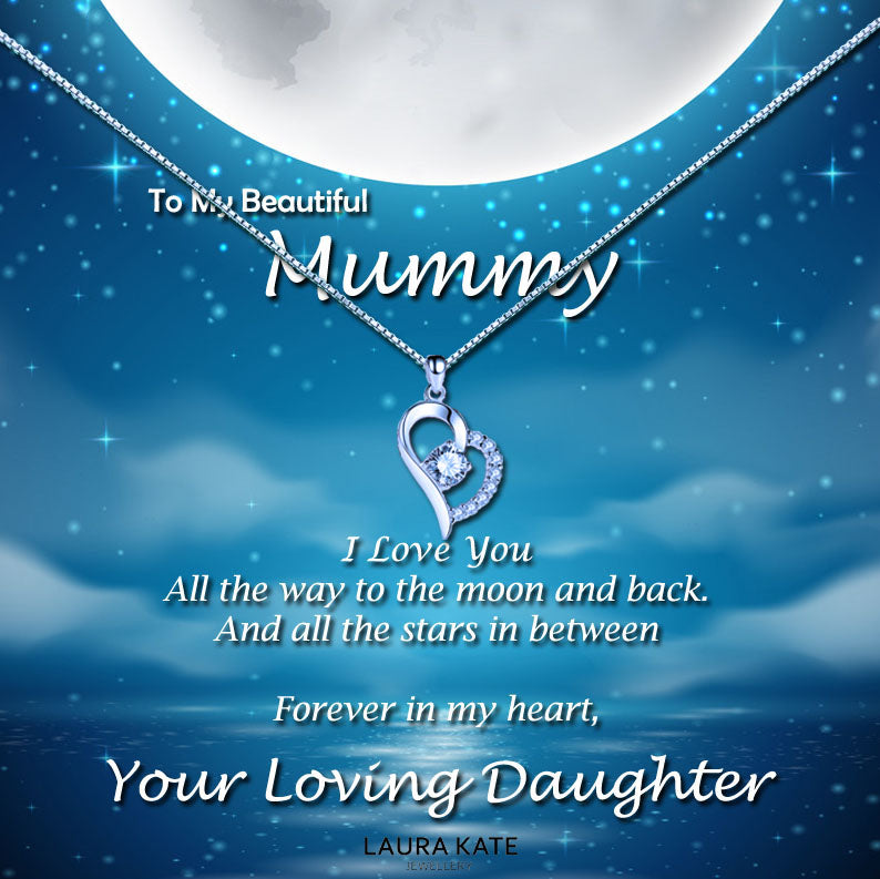 Beautiful Mother - Moonlight Message Necklace