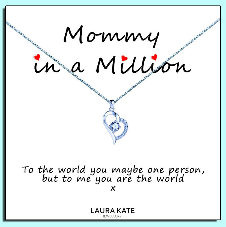 Mother In a Million Message Necklace