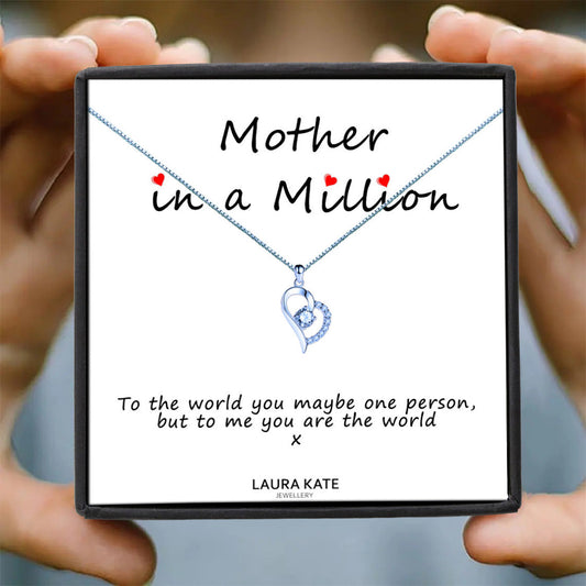 Mother In a Million Message Necklace