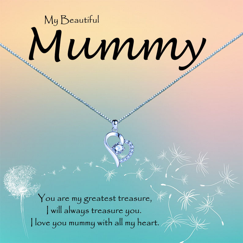 Beautiful Mother - Dandelion Message Necklace